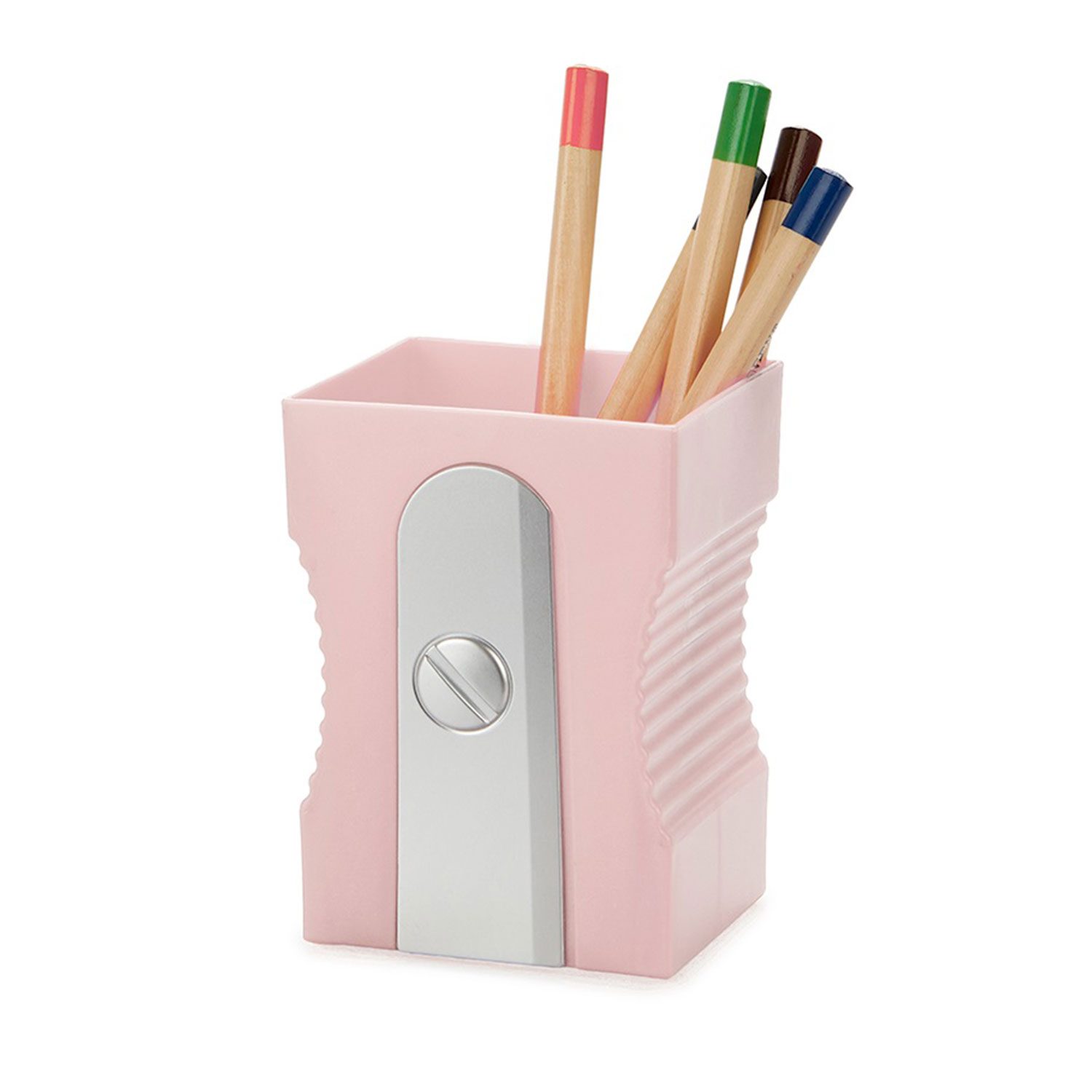 Pot à crayons rose de Balvi - Ze Desk